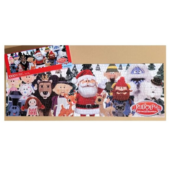 Aquarius RUDOLPH the RED NOSED REINDEER Jigsaw Puzzle 1000 pieces - Picture 3 of 8